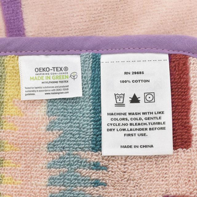 ペンドルトン PENDLETON バスタオル ポンチョ ブランケット XB243-51163 CHILD JACQUARD HOODED TOWEL キッズ PINK ピンクパープル系 PEN_6