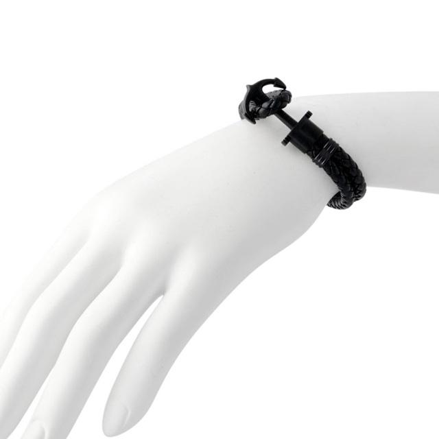 ポールヒューイット レザー アンカー レザー ブレスレット ユニ 