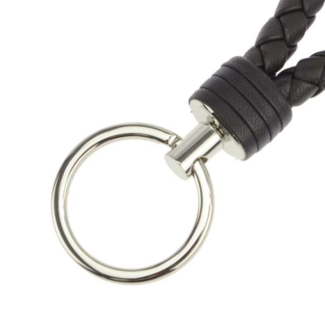 ボッテガヴェネタ BOTTEGA VENETA キーリング キーホルダー 113539 V001D 2006 ラム レザー 本革 ユニセックス ダークブラウン キーリン ボッテガヴェネタ BOTTEGA VENETA キーリング キーホルダー 113539