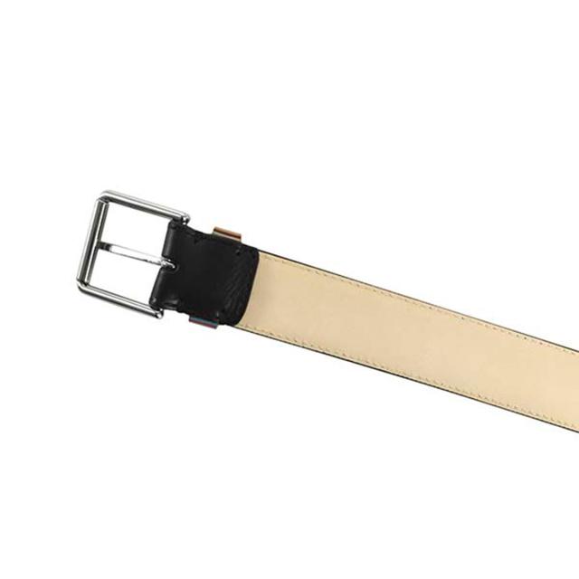 極点 スミス Paul Smith 胴締め M1A4950 79 黒いこと MEN BELT M STRP KEEPER 極点スミス 胴締め メンズ 本革 商行為 差し上げ物 新品 なめし革 ブランド名 世界人 差し上げ物 差し上げ物 成人男性