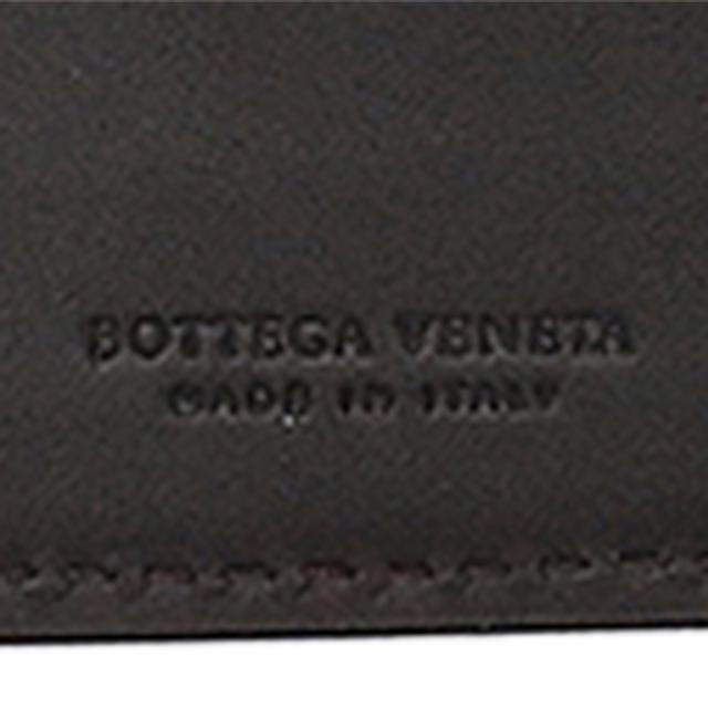 ボッテガヴェネタ BOTTEGA VENETA 財布 イントレチャート 二つ折り財布 折りたたみ財布 小銭入れ付き 193642 V47W1 2008 メンズ ブラウン_7