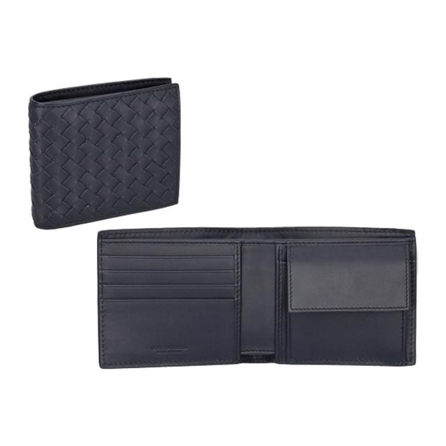 ボッテガヴェネタ BOTTEGA VENETA 財布 二つ折り財布 折りたたみ財布 小銭入れ付き 193642 V47W1 8838 イントレチャート メンズ 財布 使 ボッテガヴェネタ BOTTEGA VENETA 財布 二つ折り財布 折りたたみ財布