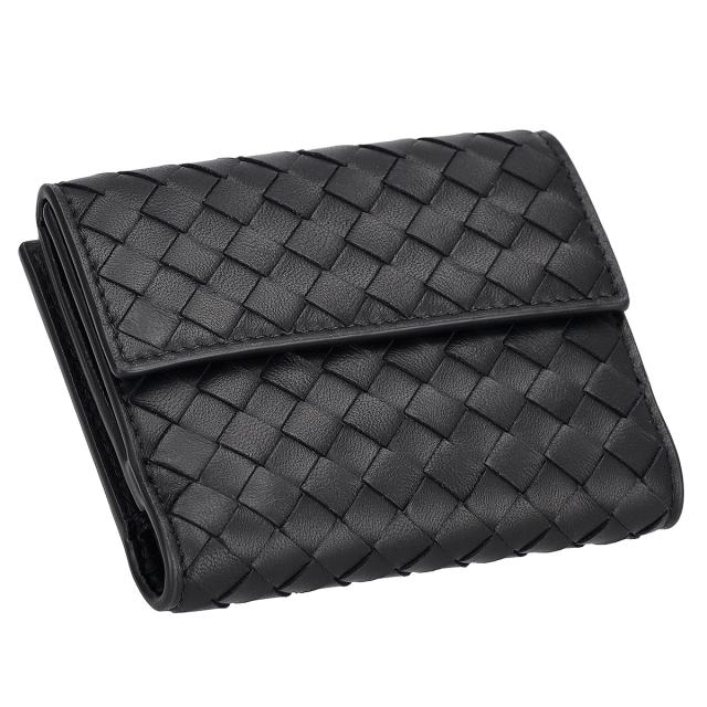 ボッテガヴェネタ BOTTEGA VENETA 財布 イントレチャート 二つ折り財布 折りたたみ財布 小銭入れ付き 382576 V3UN1 8803 メンズ 財布 使_2