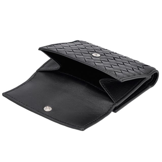 ボッテガヴェネタ BOTTEGA VENETA 財布 イントレチャート 二つ折り財布 折りたたみ財布 小銭入れ付き 382576 V3UN1 8803 メンズ 財布 使_4