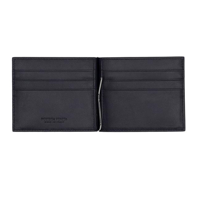 ボッテガヴェネタ BOTTEGA VENETA 財布 イントレチャート 二つ折り財布 折りたたみ財布 小銭入れなし 592626 V3US1 4251 メンズ ネイビー ボッテガヴェネタ BOTTEGA VENETA 財布 イントレチャート 二つ折り財布