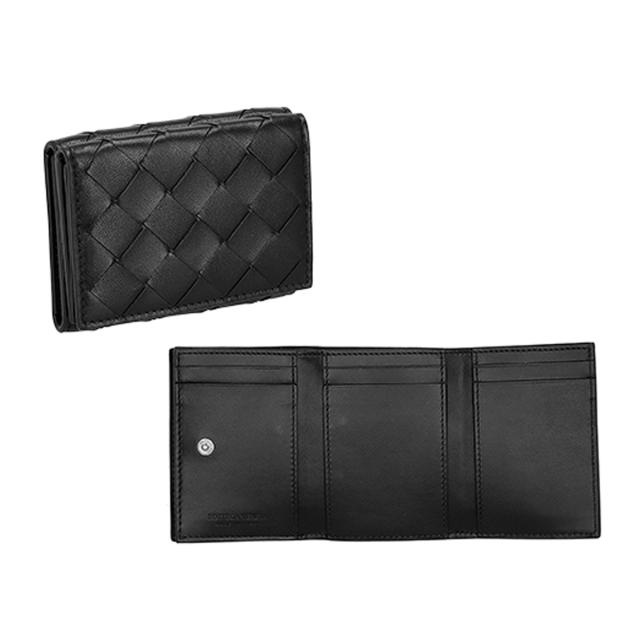 ボッテガヴェネタ BOTTEGA VENETA 財布 三つ折り財布 折りたたみ財布 小銭入れ付き イントレチャート 609285 V3UH1 8803 ミニ財布 使いや