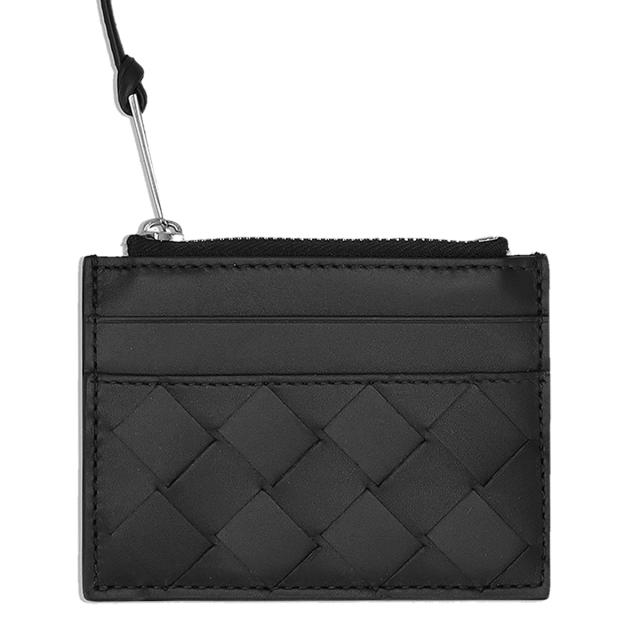 ボッテガヴェネタ BOTTEGA VENETA 財布 コインケース 小銭入れ イントレチャート 620344 V3US3 8803 メンズ ブラック 本革 レザー 財布 