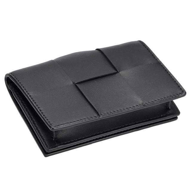 BOTTEGA VENETA 名刺入 イントレチャート ビジネスカードケース 黒 BOTTEGA VENETA 名刺入れ イントレチャート ビジネスカードケース黒