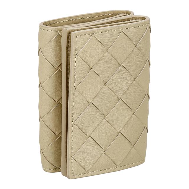 ボッテガヴェネタ BOTTEGA VENETA 財布 三つ折り財布 折りたたみ財布 小銭入れ付き イントレチャート 666944-V3UH2 9776 ミニ財布 使いや