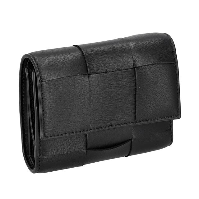 ボッテガヴェネタ BOTTEGA VENETA 財布 三つ折り財布 折りたたみ財布 小銭入れ付き マキシイントレチャート 750245-V3UO1 8425 ミニ財布 89,925円