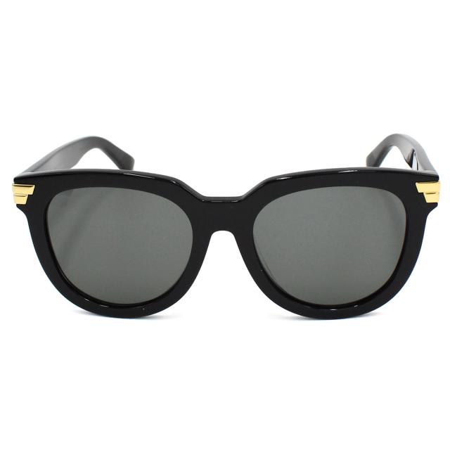 ボッテガヴェネタ BOTTEGA VENETA サングラス アジアンフィット BV1104SA-001 メンズ レディース ユニセックス ブラック+グレー 紫外線対_1