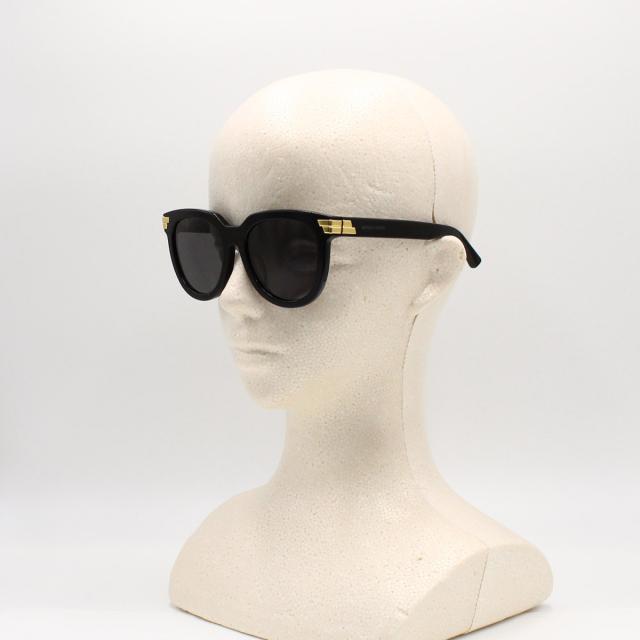 ボッテガヴェネタ BOTTEGA VENETA サングラス アジアンフィット BV1104SA-001 メンズ レディース ユニセックス ブラック+グレー 紫外線対_5