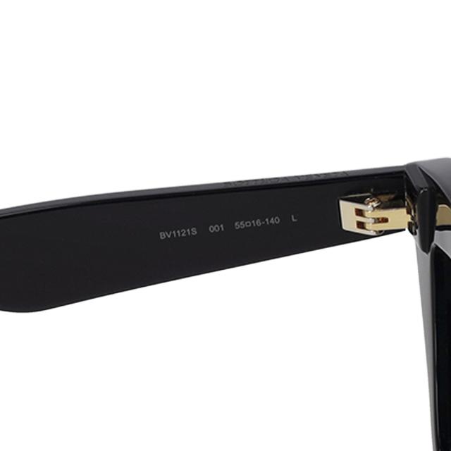 ボッテガヴェネタ BOTTEGA サングラス アイウェア UVカット ウェリントン型 BV1121S-001 レディース メンズ ブラック+グレー 紫外線対策_3