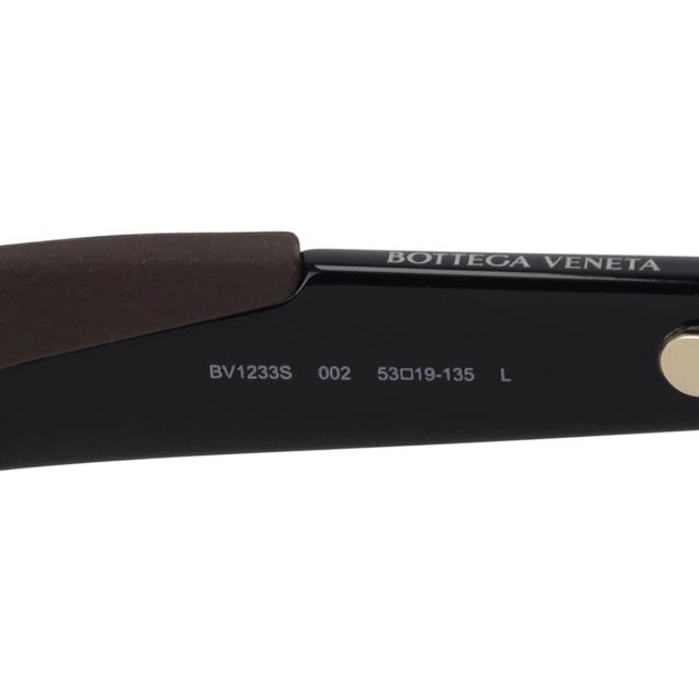ボッテガヴェネタ BOTTEGA サングラス アイウェア UVカット ウェリントン型 BV1233S-002 メンズ ブラック+ブラウン 紫外線対策 サングラ_3