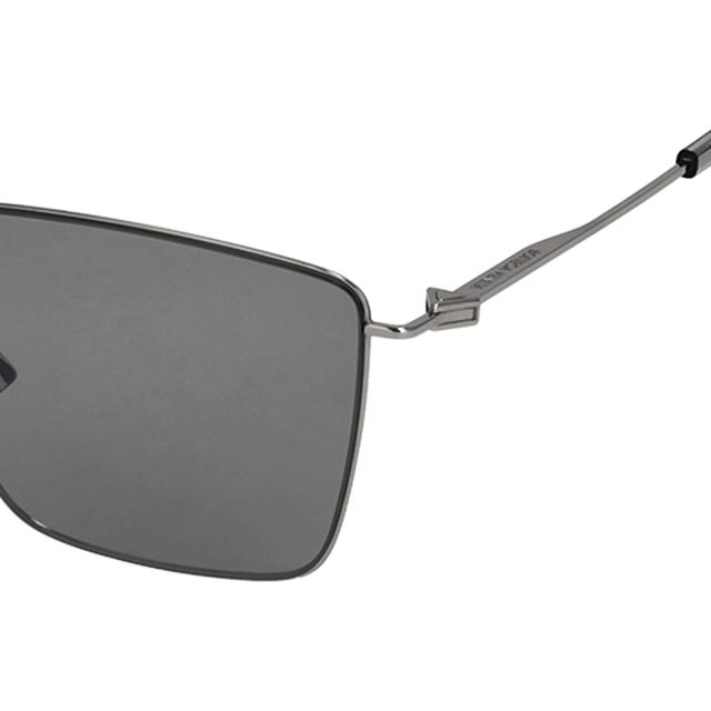 ボッテガヴェネタ BOTTEGA VENETA サングラス アイウェア UVカット スクエア BV1267S-003 メンズ シルバー+グレー 紫外線対策 サングラス_2