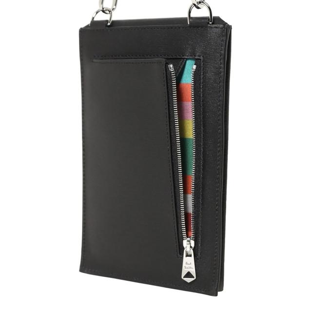 ポールスミス Paul Smith バッグ スマホショルダー ミニ ショルダーバッグ 斜め掛けバッグ M1A 6749 ISTRGS 79-BLACK メンズ ブラック pa_4