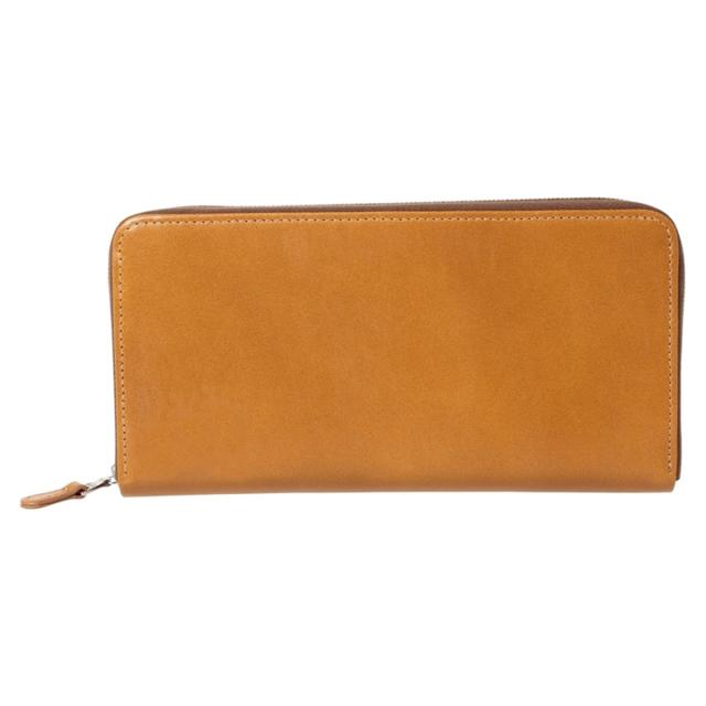 ホワイトハウスコックス Whitehouse Cox 財布 長財布 ラウンドファスナー長財布 小銭入れ付き S2622 NEWTON メンズ ライトブラウン 二つ