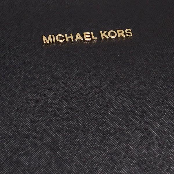 マイケル コース MICHAEL KORS トートバッグ 30F2GTTT8L 001 SAFFIANO LEATHER EW TZ TOTE JET SET MK ショルダーバッグ 黒_3