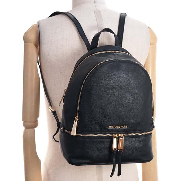 マイケル コース MICHAEL KORS バックパック 30S5GEZB1L 001 MD BACK PACK RHEA ZIP BLACK MK リュックサック 肩掛け ブラック マイケル コース MICHAEL KORS バックパック 30S5GEZB1L 001 MD BACK