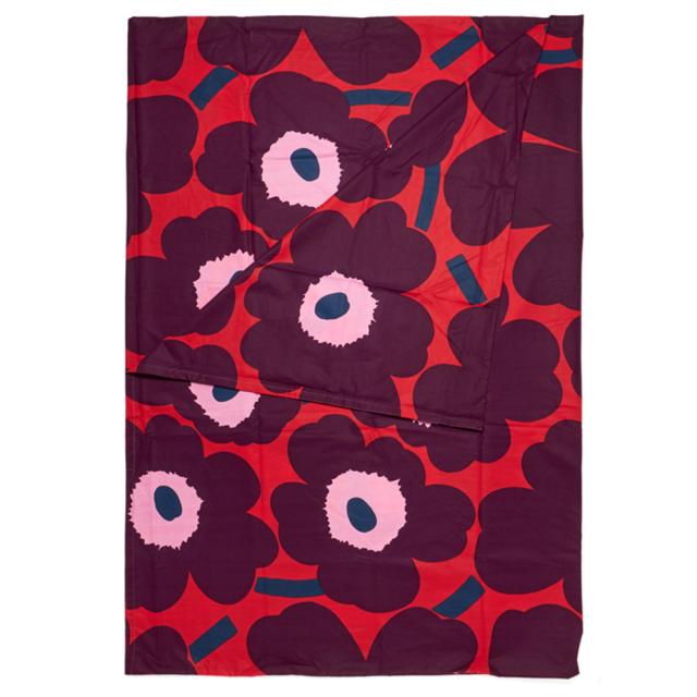 マリメッコ Marimekko 掛布団カバー 布団カバー シングルサイズ 345 ウニッコ デュベカバー ウニッコ柄レッド系マルチの通販はau Pay マーケット ホワイト リリス