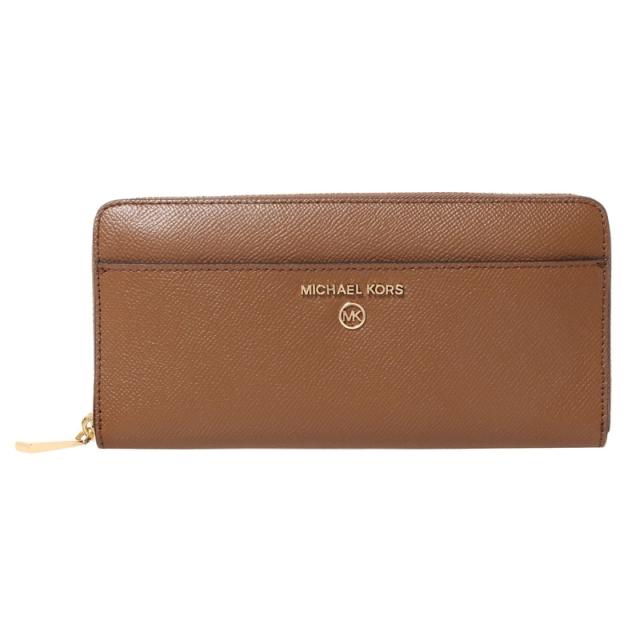 マイケルコース MICHAEL KORS 財布 長財布 ラウンドファスナー財布 34H1GT9E8L 230 LUGGAGE ブラウン系 長財布 ラウンド ブランド 人気 ロゴ 革 プレゼント マイケルコース 人気 長財布 ブランド 革 ラウンドファスナー