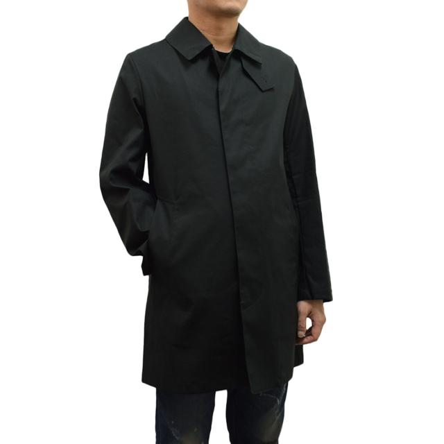 マッキントッシュ MACKINTOSH CAMBRIDGE ケンブリッジ ステンカラーコート アウター コート アパレル MO5383 BLACK メンズ ブラック ブラ