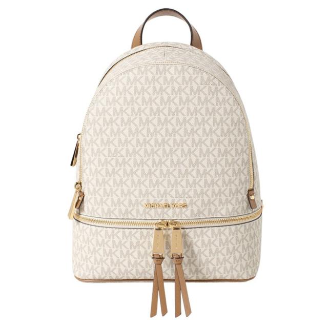 マイケルコース Michael Kors リュックサック RHEA ZIP 30S7GEZB1B 150 レディース バニラホワイトバッグ ザック ブランド 通勤 通学 プ