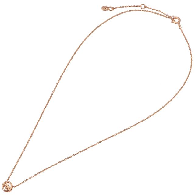 マイケルコース Michael Kors ネックレス ペンダント MKC1726CZ791 anmk00266l MKロゴ PAVE LOGO CHARM NECKLACE ローズゴールド+クリア_1
