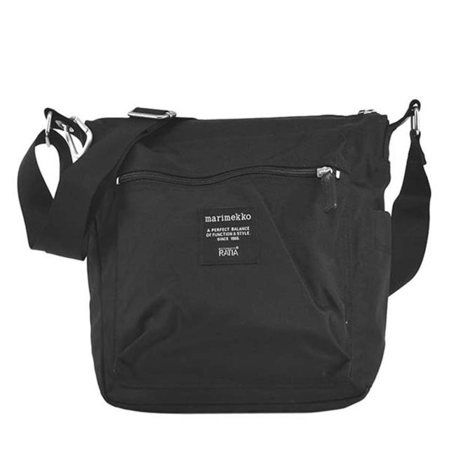 マリメッコ marimekko バッグ ショルダーバッグ 斜め掛けバッグ 026991 999 PAL パル BLACK ブラック 斜め掛けショルダーバッグ ブランド