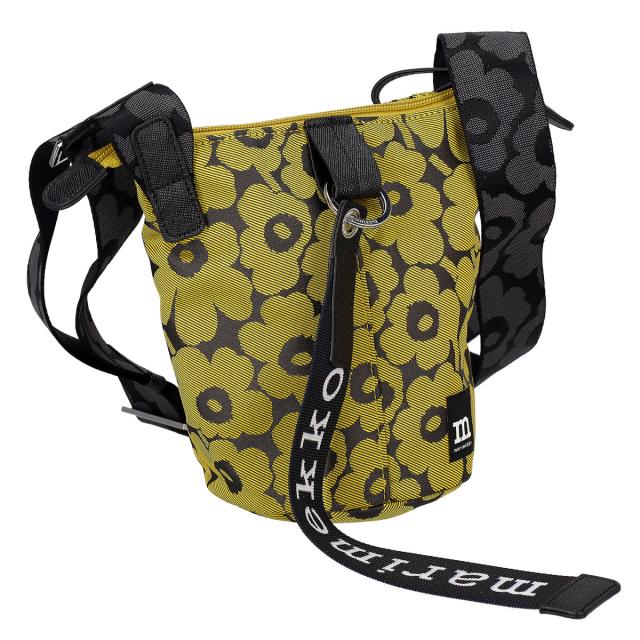 マリメッコ marimekko バッグ 斜め掛けバッグ ショルダーバッグ 092703 920 UNIKKO イエロー+ブラック系 北欧 北欧ブランド 斜め掛けショ