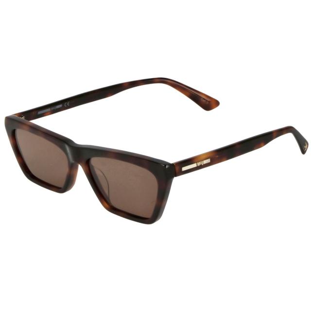 マックキュー McQ サングラス MQ8 MQ0192S 002 キャットアイ型 レディース ハバナブラウン+ブラウン 紫外線対策 サングラス ブランド 人