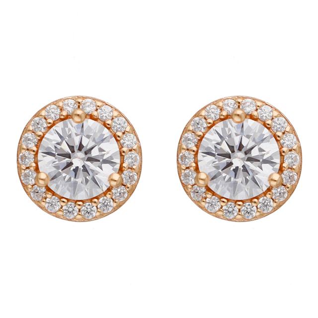 マイケルコース Michael Kors ピアス スターリングシルバー ジルコニア MKC1035AN791 スタッド アクセサリー レディース ローズゴールド