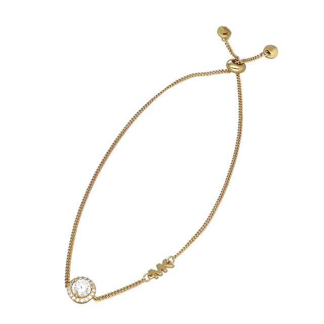 マイケルコース Michael Kors ブレスレット アクセサリー MKC1206AN710 スターリングシルバー ジルコニア レディース ゴールド ブレスレ_1