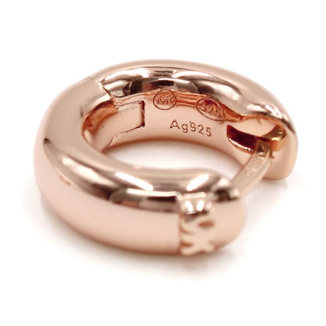 マイケルコース Michael Kors ピアス フープピアス アクセサリー MKC1599AA791 apmk00257l MKロゴ HUGGIE HOOP EARRINGS ローズゴールド_2