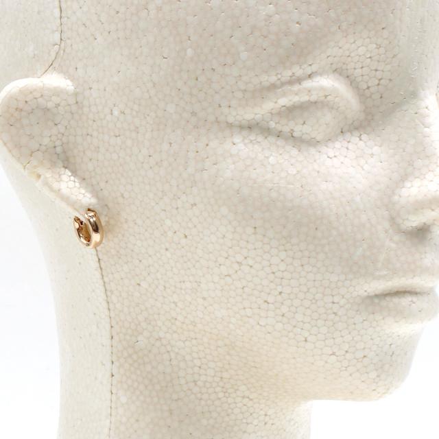 マイケルコース Michael Kors ピアス フープピアス アクセサリー MKC1599AA791 apmk00257l MKロゴ HUGGIE HOOP EARRINGS ローズゴールド_8