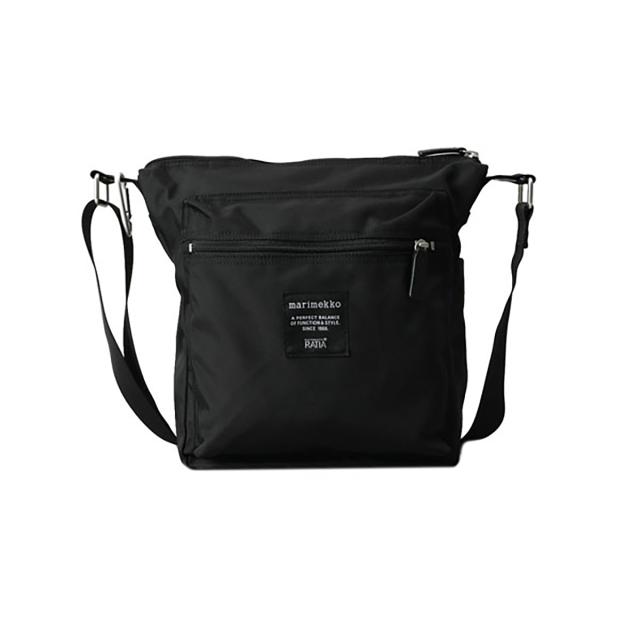 マリメッコ marimekko バッグ ショルダーバッグ 肩掛けバッグ 斜めがけバッグ 092520 999 PAL レディース メンズ ブラック 斜め掛けショ