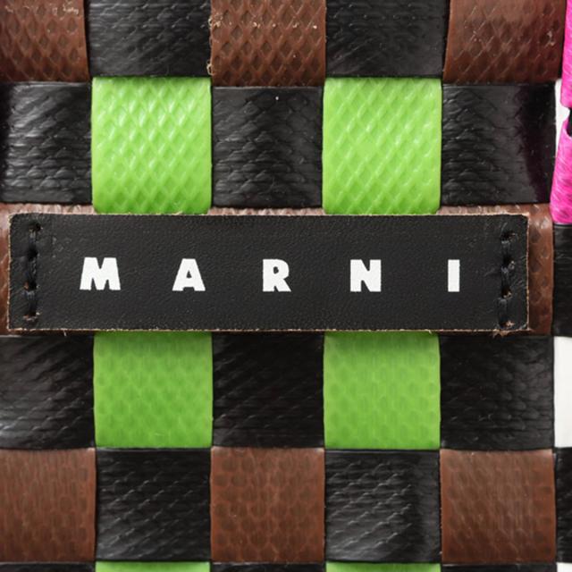マルニ MARNI バッグ ハンドバッグ かごバッグ 編みバッグ バスケットバッグ M00178 M00IW 0M340 SHOULDER BAGS レディース MULTI ハンド_4