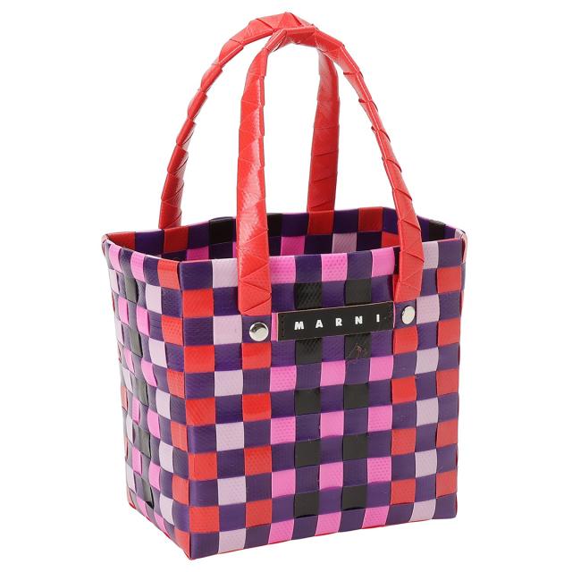 マルニ MARNI マイクロバスケット かごバッグ ミニハンドバッグ M00178 M00IW 0MC32 bbmn00098l MICRO BASKET BAG カゴバッグ ストローバ