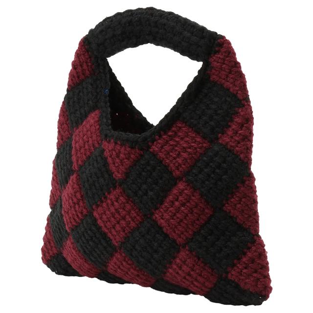 マルニ MARNI ダイアモンドクロシェ かぎ針編み ハンドバッグ ミニトート M00995 M00RP 0MC07 bbmn00111l DIAMOND CROCHET ハンドバッグ_1