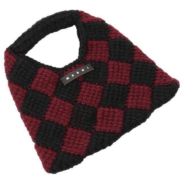 マルニ MARNI ダイアモンドクロシェ かぎ針編み ハンドバッグ ミニトート M00995 M00RP 0MC07 bbmn00111l DIAMOND CROCHET ハンドバッグ_3