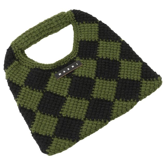 マルニ MARNI ダイアモンドクロシェ かぎ針編み ハンドバッグ ミニトート  M00RP 0MC08 bbmn00112l DIAMOND CROCHET ハンドバッグ マルニ MARNI ダイアモンドクロシェ かぎ針編み ハンドバッグ