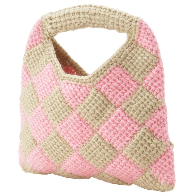 マルニ MARNI ダイアモンドクロシェ かぎ針編み ハンドバッグ ミニトート M00995 M00RP 0MC10 bbmn00114l DIAMOND CROCHET ハンドバッグ_1