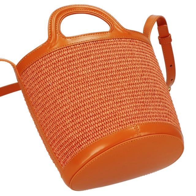 マルニ MARNI バッグ ハンドバッグ ショルダーバッグ 肩掛けバッグ 斜めがけバッグ SCMP0056Q1 P3860 00R17 巾着 ポーチ付き 編みバッグ_1
