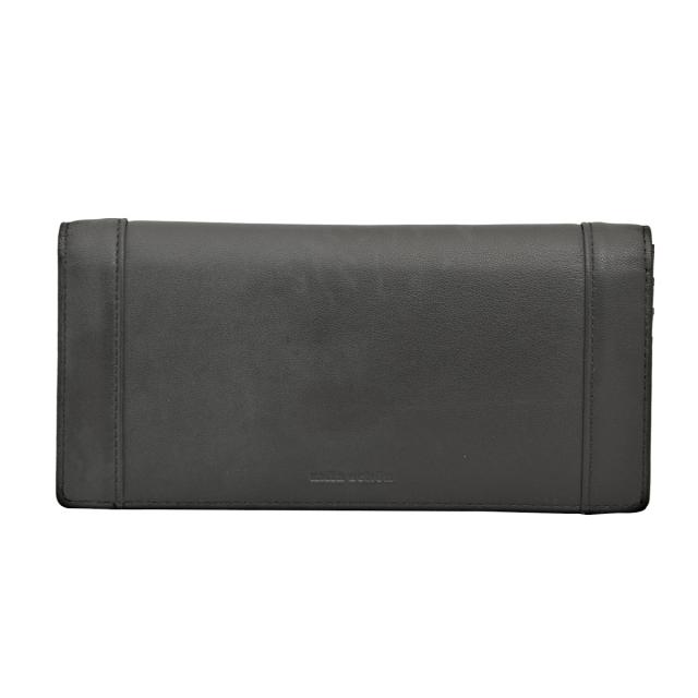 ミラショーン mila schon 財布 二つ折り 長財布 MSMW9NT1-10 メンズ ブラック 二つ折り長財布 本革 レザー ブランド 財布 おしゃれ 新品