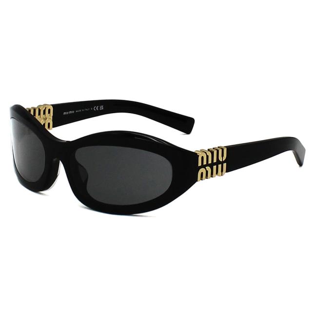 ミュウミュウ MIU MIU サングラス アジアンフィット UVカット アイウェア スクエア レクタンギュラー 0MU 14ZSF 16K08Z 61 海外正規品 紫