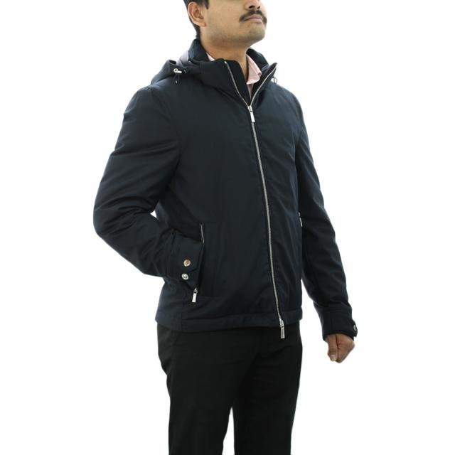 ムーレー MooRER アウター ALBINI-PUM DARK BLUE アルビニ ダウンジャケット アウター メンズ ダークブルー ブランド おしゃれ ジャケッ