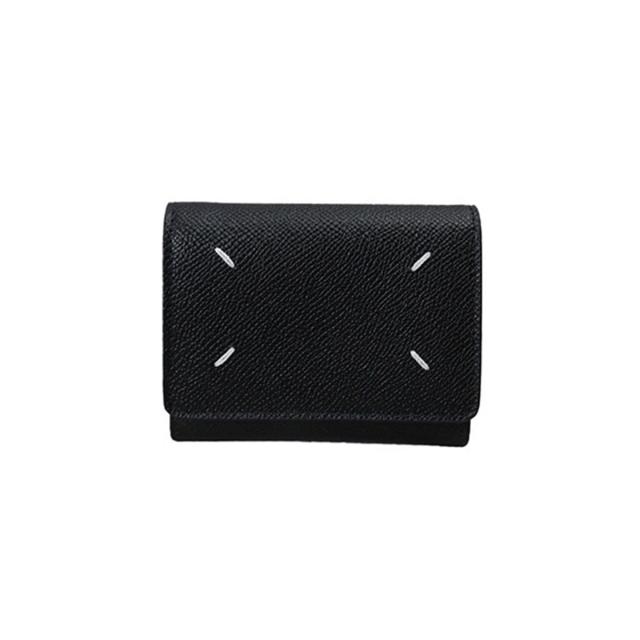 メゾンマルジェラ Maison Margiela 財布 三つ折り財布 折りたたみ財布 小銭入れ付き ミニ財布 SA3UI0017 P4745 T8013 ブラック ミニ財布 の通販は 56,940円