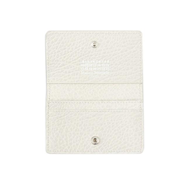 メゾンマルジェラ Maison Margiela カードケース 名刺入れ SA3VX0008 P4455 H9677 CARD HOLDER CLIP 2 メンズ ライトグレー 本革 レザー_3