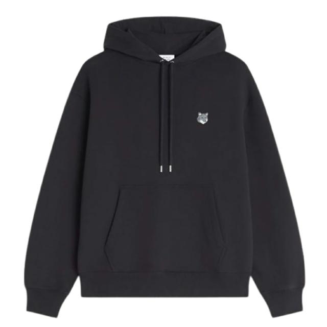 メゾンキツネ MAISON KITSUNE パーカー グレイ フォックスヘッド コンフォート フーディー スウェット PM00703KM0341 P199 メンズ ブラン