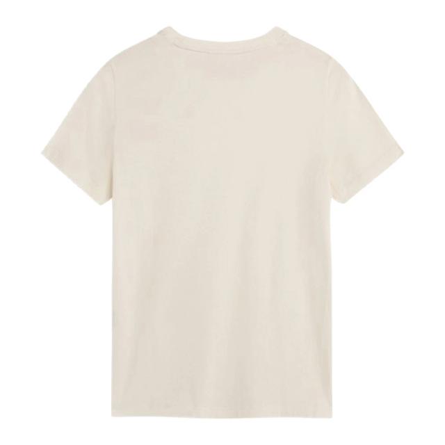メゾンキツネ MAISON KITSUNE ダブル フォックスヘッド レギュラー Tシャツ 半袖 クルーネック OW011CFKJ7026 P702 レディース ブランド_1